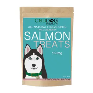 CDB dog treat salmon