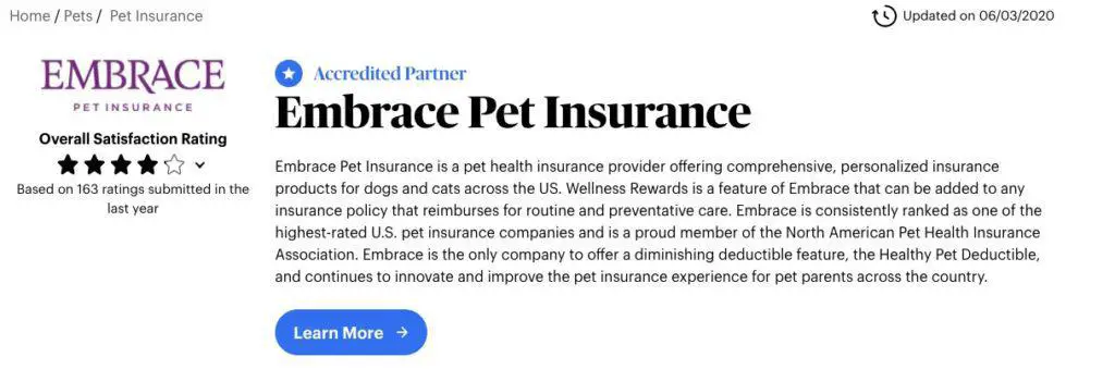 Embrace Pet Insurance Review