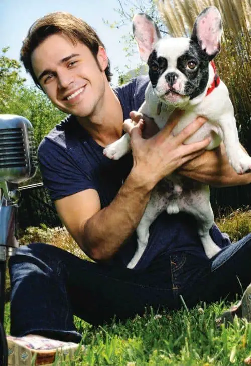 Kris Allen French Bulldog