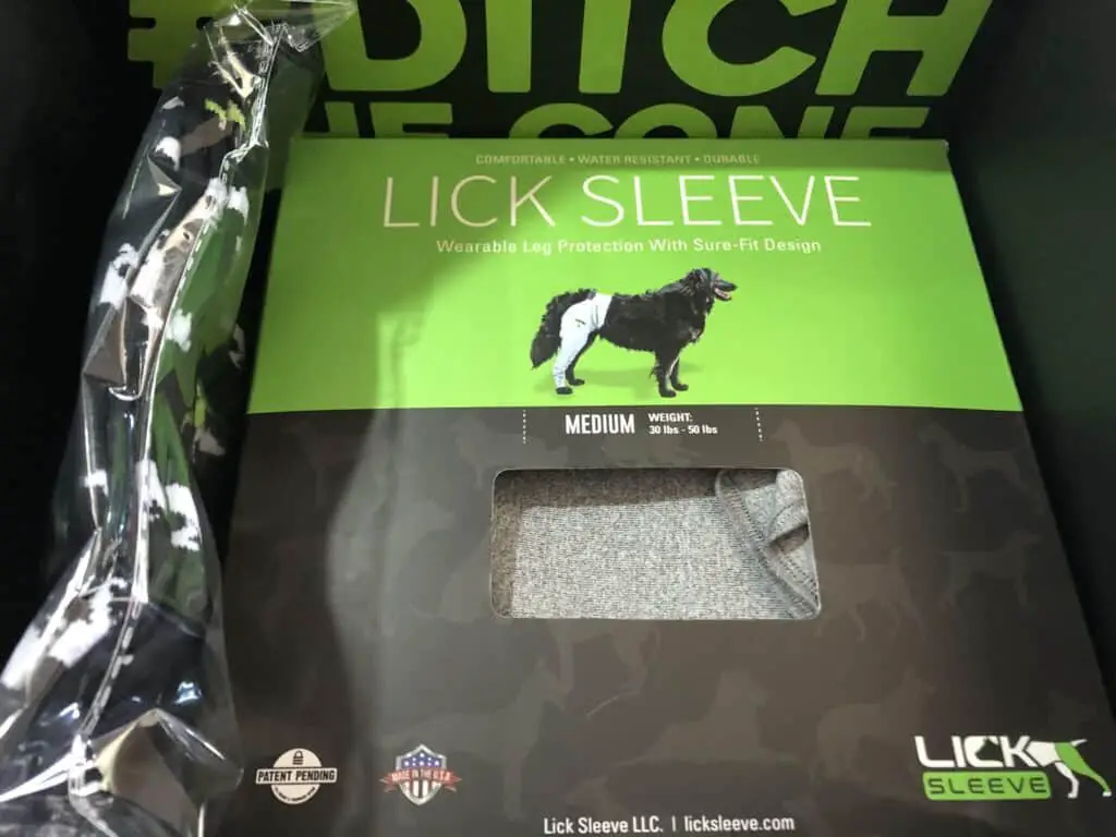 lick sleeve unbox