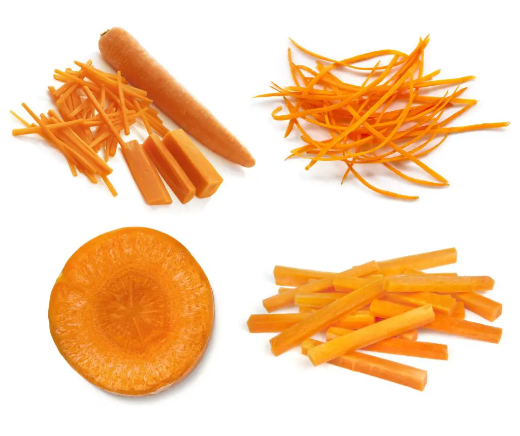 chopped carrots